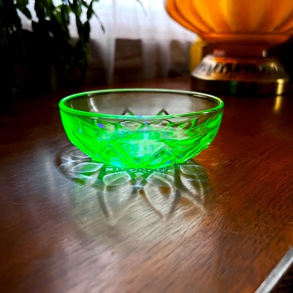 Vintage Other - 1936 Hazel Atlas Diamond Arch Dessert Bowl